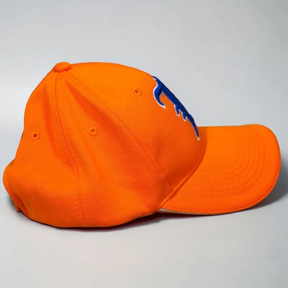 Embroidery Unlimited Orange L 99 Youth Baseball Hat It's All About The Juice